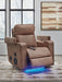 Lorrenton Power Glider Recliner with Audio System - Furniture Gallery