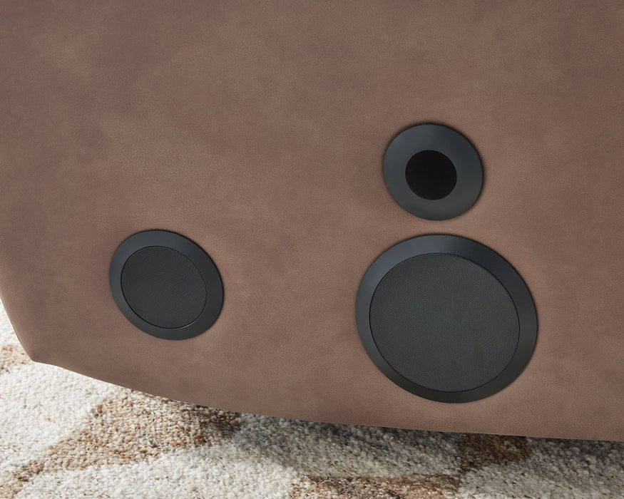 Lorrenton Power Glider Recliner with Audio System - Furniture Gallery