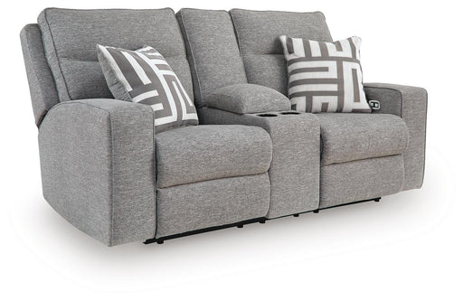 Biscoe Power Reclining Loveseat - Furniture Gallery
