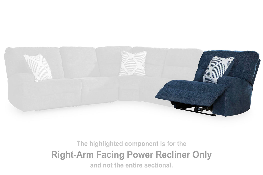 Acklen Place Power Reclining Sectional - Furniture Gallery