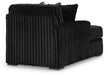 Midnight-Madness Sectional Sofa with Chaise - Furniture Gallery