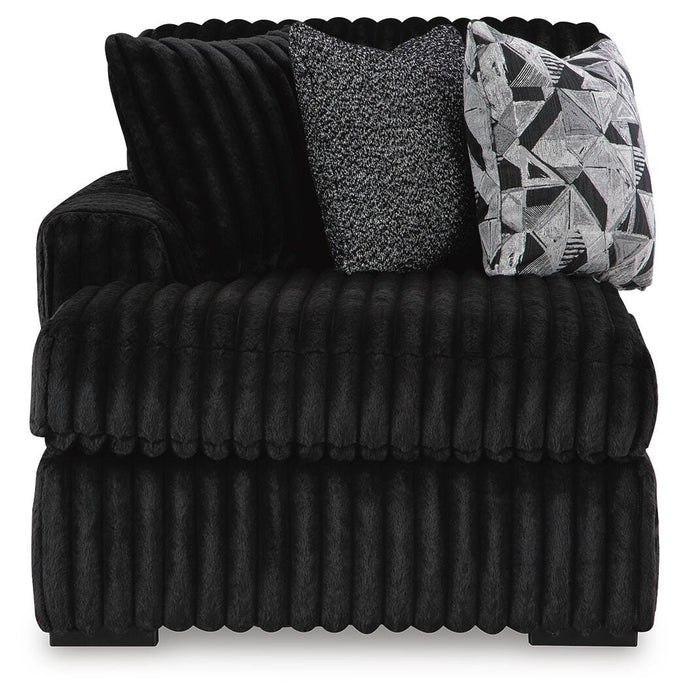 Midnight-Madness Super Chaise - Furniture Gallery