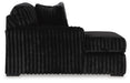 Midnight-Madness Sectional Sofa with Chaise - Furniture Gallery