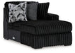 Midnight-Madness Sectional with Chaise - Furniture Gallery