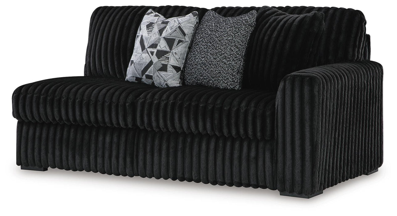 Midnight-Madness Sectional Sofa with Chaise - Furniture Gallery