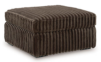 Midnight-Madness Oversized Accent Ottoman - Furniture Gallery