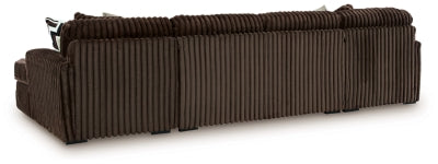 Midnight-Madness Sectional with Chaise - Furniture Gallery
