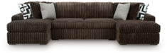 Midnight-Madness Sectional with Chaise - Furniture Gallery