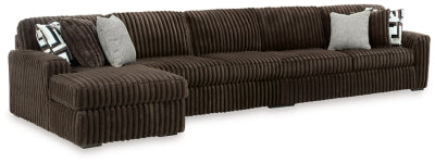 Midnight-Madness Sectional with Chaise - Furniture Gallery