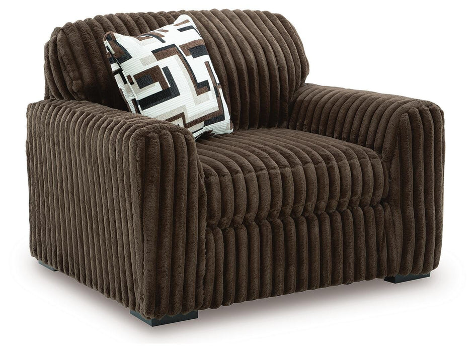 Midnight-Madness Oversized Chair - Furniture Gallery