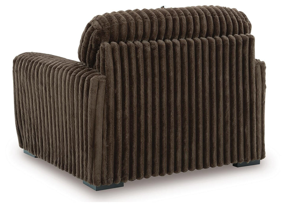 Midnight-Madness Oversized Chair - Furniture Gallery