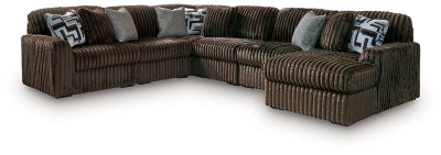Midnight-Madness Sectional with Chaise - Furniture Gallery