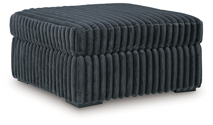Midnight-Madness Oversized Accent Ottoman - Furniture Gallery