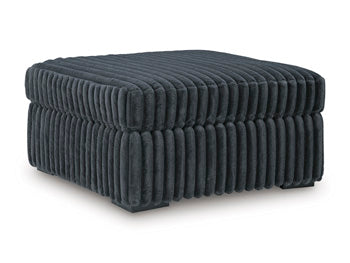 Midnight-Madness Oversized Accent Ottoman - Furniture Gallery