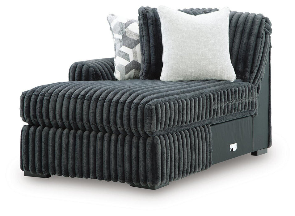 Midnight-Madness Super Chaise - Furniture Gallery