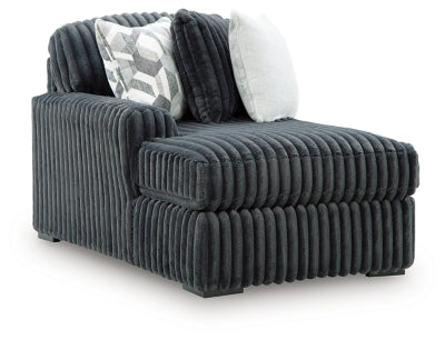 Midnight-Madness Sectional with Chaise - Furniture Gallery