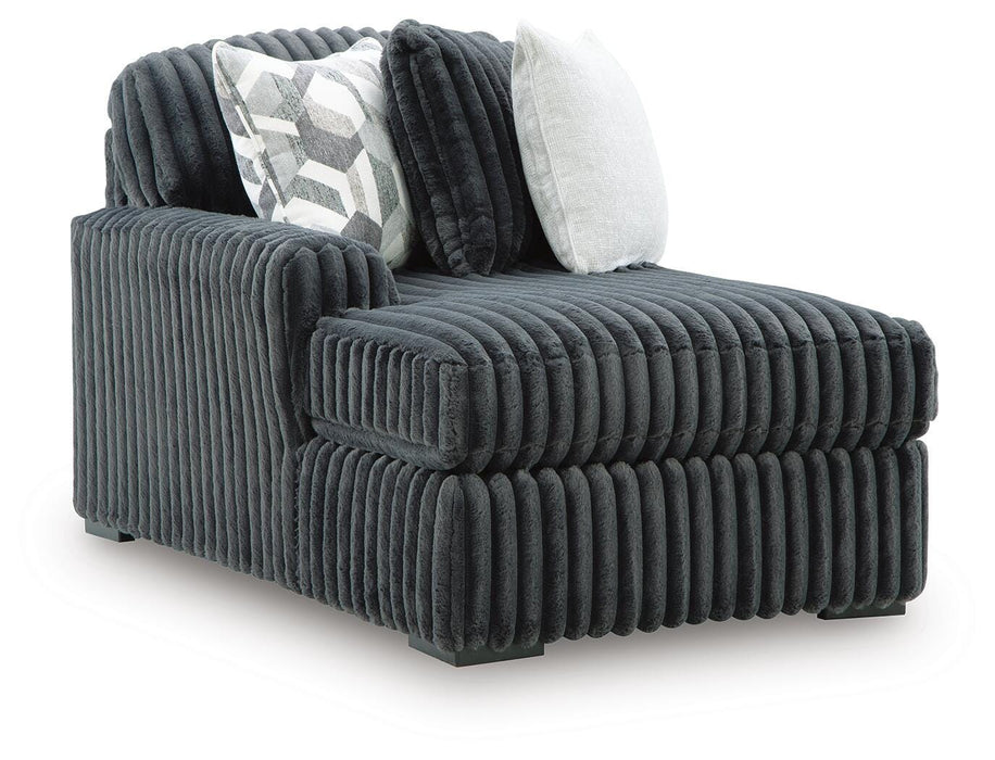 Midnight-Madness Super Chaise - Furniture Gallery