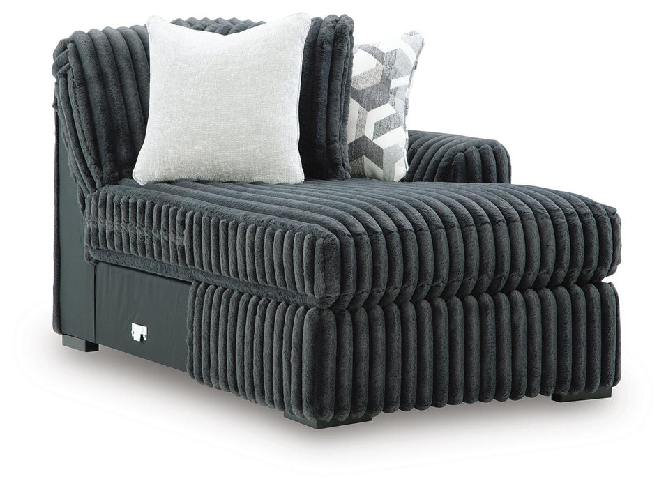 Midnight-Madness Super Chaise - Furniture Gallery