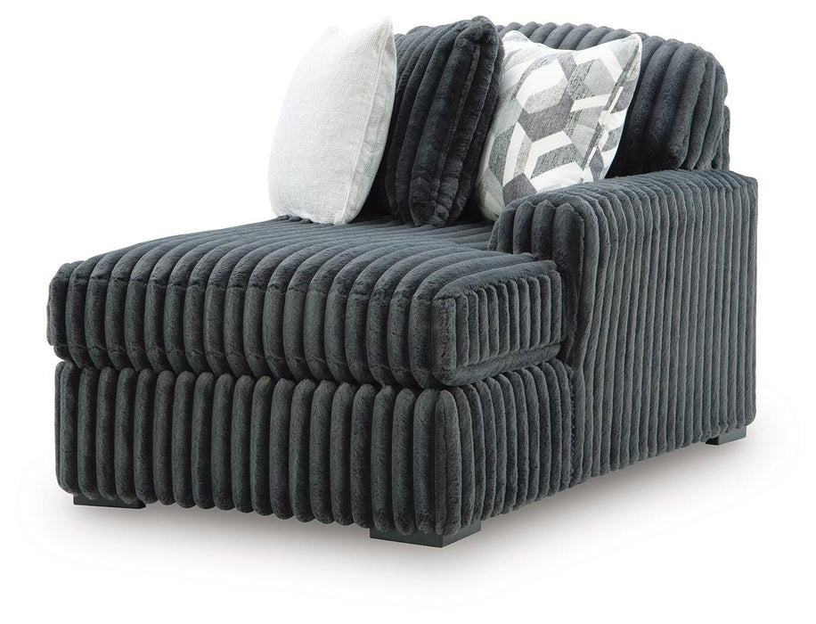 Midnight-Madness Super Chaise - Furniture Gallery