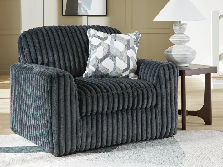 Midnight-Madness Oversized Chair - Furniture Gallery