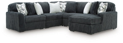 Midnight-Madness Sectional with Chaise - Furniture Gallery