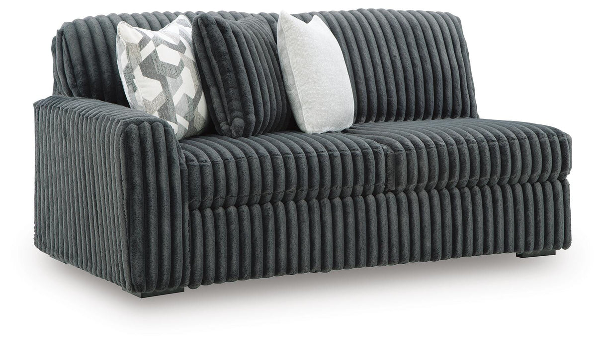 Midnight-Madness Sectional Sofa with Chaise - Furniture Gallery