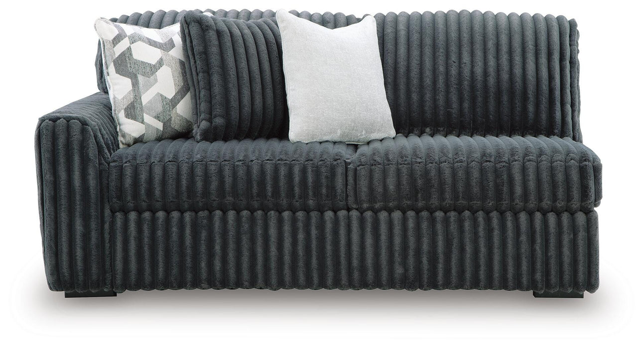 Midnight-Madness Sectional Sofa with Chaise - Furniture Gallery