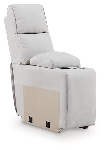 Social Pointe Reclining Sectional with Storage Consoles - Furniture Gallery