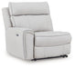 Social Pointe Reclining Sectional with Storage Consoles - Furniture Gallery
