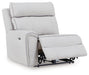 Social Pointe Reclining Sectional with Storage Consoles - Furniture Gallery