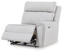 Social Pointe Reclining Sectional with Storage Consoles - Furniture Gallery