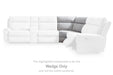 Social Pointe Reclining Sectional with Storage Consoles - Furniture Gallery