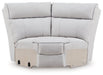 Social Pointe Reclining Sectional with Storage Consoles - Furniture Gallery