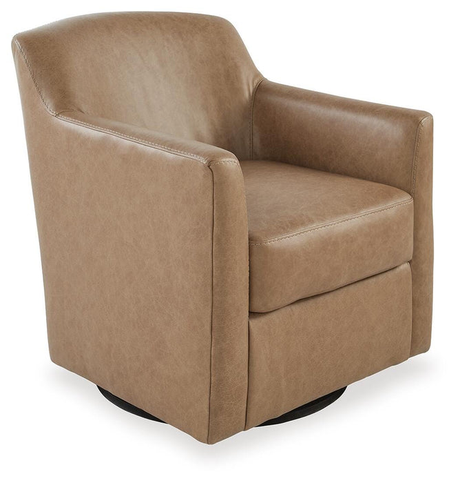 Bradney Swivel Accent Chair - Furniture Gallery