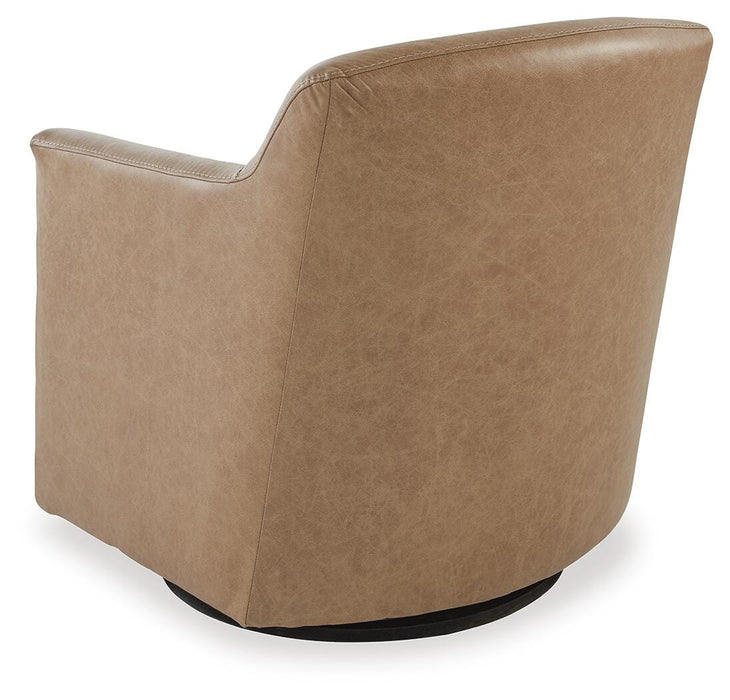 Bradney Swivel Accent Chair - Furniture Gallery