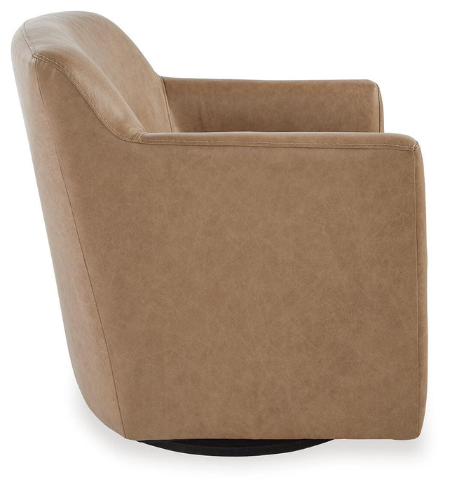 Bradney Swivel Accent Chair - Furniture Gallery