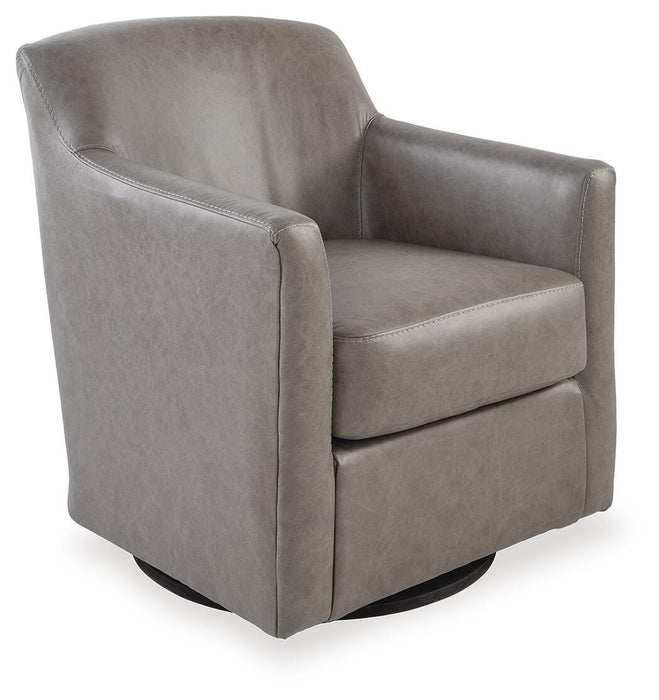 Bradney Swivel Accent Chair - Furniture Gallery