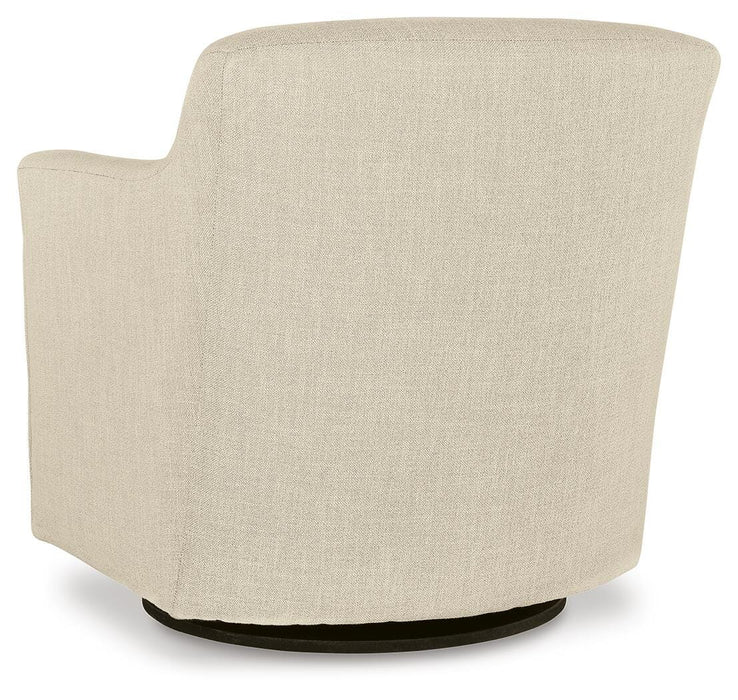 Bradney Swivel Accent Chair - Furniture Gallery