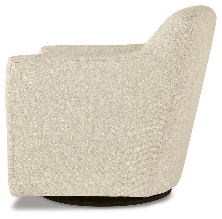 Bradney Swivel Accent Chair - Furniture Gallery
