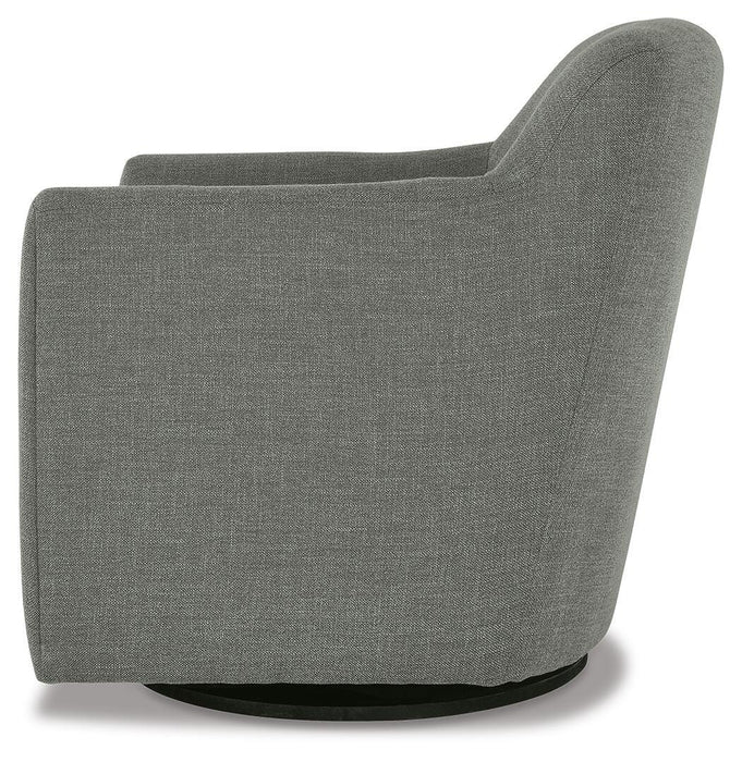 Bradney Swivel Accent Chair - Furniture Gallery