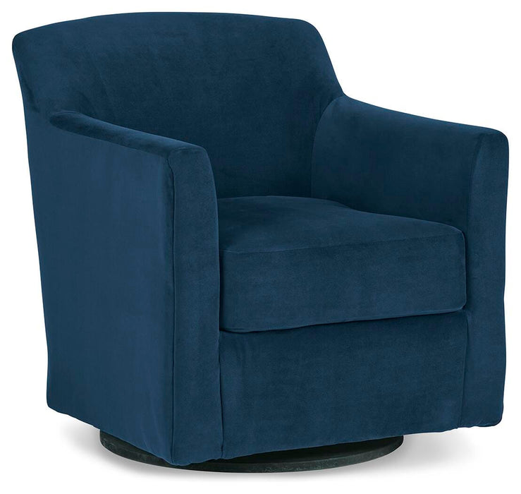 Bradney Swivel Accent Chair - Furniture Gallery