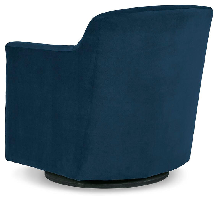 Bradney Swivel Accent Chair - Furniture Gallery