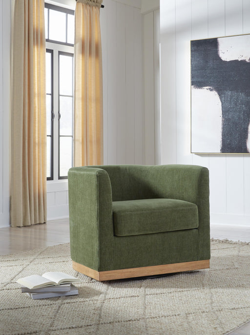 Jersonlow Swivel Accent Chair - Furniture Gallery