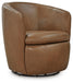Kierreys Swivel Accent Chair - Furniture Gallery