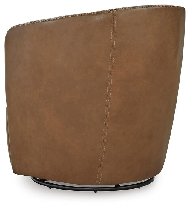 Kierreys Swivel Accent Chair - Furniture Gallery