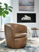 Kierreys Swivel Accent Chair - Furniture Gallery