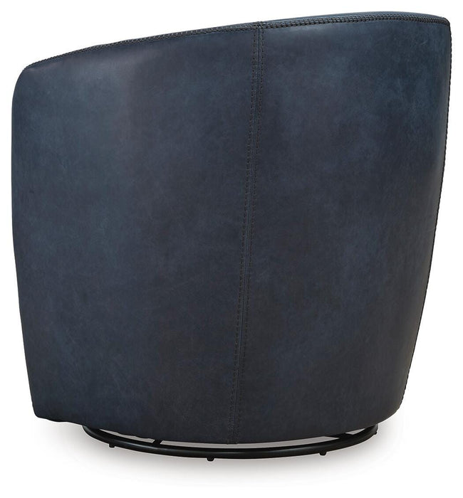 Kierreys Swivel Accent Chair - Furniture Gallery