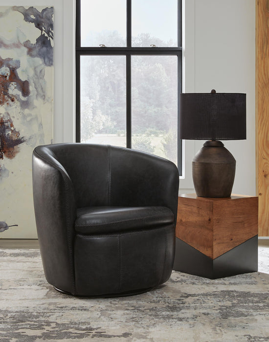 Kierreys Swivel Chair - Furniture Gallery