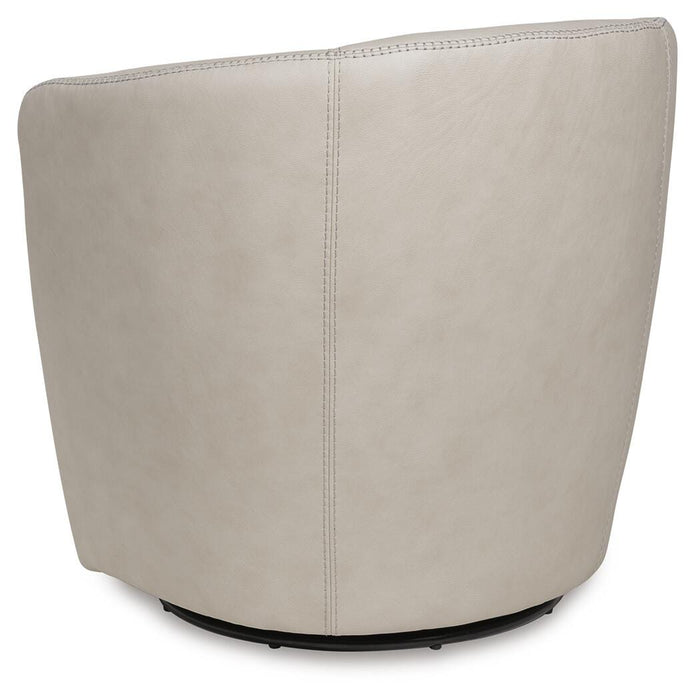 Kierreys Swivel Accent Chair - Furniture Gallery