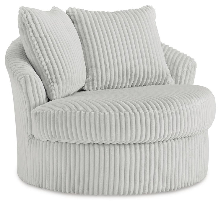 Gramwell Swivel Accent Chair - Furniture Gallery
